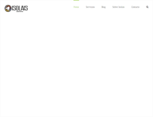 Tablet Screenshot of isolais.com
